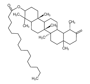 Hexadecanoic acid (6aR,6bR,12S,14bR)-4,4,6a,6b,8a,12,14b-heptamethyl-11-methylene-docosahydro-picen-3-yl ester CAS:29803-90-5 manufacturer & supplier