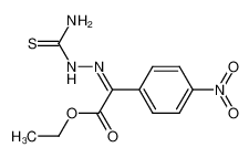 (p-nitrophenyl)-glyoxylic acid, ethyl ester, 2-(thiosemicarbazone) CAS:29813-49-8 manufacturer & supplier