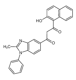 1-(2-hydroxy-naphthalen-1-yl)-3-(2-methyl-1-phenyl-1H-benzoimidazol-5-yl)-propane-1,3-dione CAS:29815-34-7 manufacturer & supplier