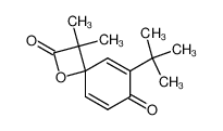 6-tert-butyl-3,3-dimethyl-1-oxa-spiro[3.5]nona-5,8-diene-2,7-dione CAS:29818-32-4 manufacturer & supplier