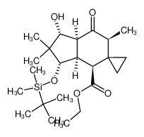 ethyl (1'R,3'S,3a'S,4'S,6'S,7a'S)-3'-((tert-butyldimethylsilyl)oxy)-1'-hydroxy-2',2',6'-trimethyl-7'-oxooctahydrospiro[cyclopropane-1,5'-indene]-4'-carboxylate CAS:298181-41-6 manufacturer & supplier