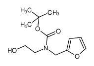 tert-butyl (furan-2-ylmethyl)(2-hydroxyethyl)carbamate CAS:298182-40-8 manufacturer & supplier