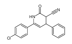 6-(4-chlorophenyl)-2-oxo-4-phenyl-1,2,3,4-tetrahydropyridine-3-carbonitrile CAS:298193-85-8 manufacturer & supplier