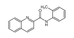 N-(2-methylphenyl)quinoline-2-carboxamide CAS:298193-93-8 manufacturer & supplier