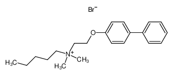 (2-biphenyl-4-yloxy-ethyl)-dimethyl-pentyl-ammonium; bromide CAS:29821-41-8 manufacturer & supplier