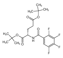 di-tert-butyl 2,3,4,5-tetrafluorobenzoyl-L-glutamate CAS:298211-20-8 manufacturer & supplier