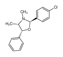 (2R,4S,5R)-2-(4-Chloro-phenyl)-3,4-dimethyl-5-phenyl-oxazolidine CAS:29843-16-1 manufacturer & supplier