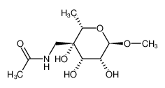 Methyl 4-C-acetamidomethyl-6-deoxy-α-L-talosid CAS:29845-89-4 manufacturer & supplier