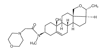 N-(18,20-epoxy-pregn-5-en-3-yl)-N-methyl-2-morpholin-4-yl-acetamide CAS:29847-58-3 manufacturer & supplier