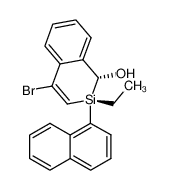 4-bromo-2t-ethyl-2c-naphthalen-1-yl-1,2-dihydro-benzo[c]silin-1r-ol CAS:29866-48-6 manufacturer & supplier