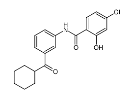 4-chloro-N-(3-(cyclohexanecarbonyl)phenyl)-2-hydroxybenzamide CAS:298682-92-5 manufacturer & supplier