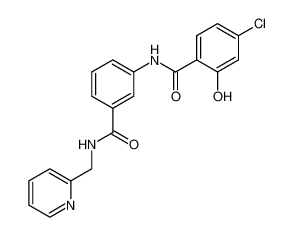 4-chloro-2-hydroxy-N-(3-((pyridin-2-ylmethyl)carbamoyl)phenyl)benzamide CAS:298683-03-1 manufacturer & supplier