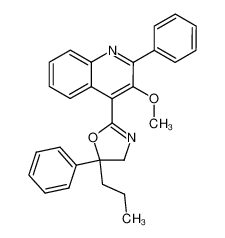 2-(3-Methoxy-2-phenylquinolin-4-yl)-5-phenyl-5-propyl-2-oxazoline CAS:298689-29-9 manufacturer & supplier