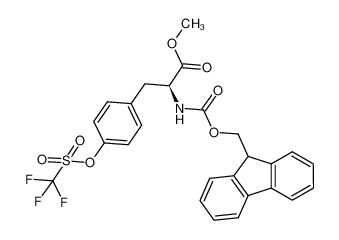 N-(fluorenyl-9-methoxycarbonyl)-L-O-trifluoromethylsulfonyl-tyrosine methyl ester CAS:298693-92-2 manufacturer & supplier