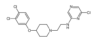 6-Chloro-N-{2-[4-(3,4-dichlorophenoxy)-1-piperidinyl]ethyl}-2-pyrazinamine CAS:298696-40-9 manufacturer & supplier