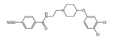 4-Cyano-N-{2-[4-(3,4-dichlorophenoxy)-1-piperidinyl]ethyl}benzamide CAS:298696-60-3 manufacturer & supplier