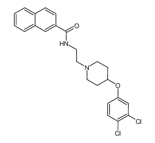 N-{2-[4-(3,4-Dichlorophenoxy)-1-piperidinyl]ethyl}-2-naphthamide CAS:298696-84-1 manufacturer & supplier