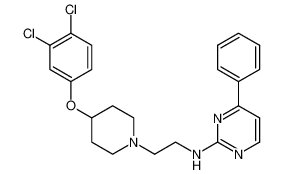 N-{2-[4-(3,4-Dichlorophenoxy)-1-piperidinyl]ethyl}-4-phenyl-2-pyrimidinamine CAS:298697-21-9 manufacturer & supplier