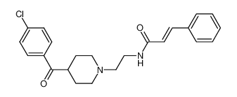 (E)-N-{2-[4-(4-Chlorobenzoyl)-1-piperidinyl]ethyl}-3-phenyl-2-propenamide CAS:298697-42-4 manufacturer & supplier