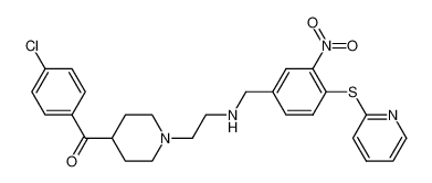 (4-Chlorophenyl)[1-(2-{[3-nitro-4-(2-pyridinylsulfanyl)benzyl]amino}ethyl)-4-piperidinyl]methanone CAS:298697-58-2 manufacturer & supplier