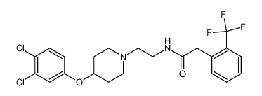 N-{2-[4-(3,4-Dichlorophenoxy)-1-piperidinyl]ethyl}-2-[2-(trifluoromethyl)phenyl]acetamide CAS:298698-16-5 manufacturer & supplier