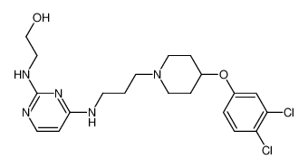 2-{[4-({3-[4-(3,4-Dichlorophenoxy)-1-piperidinyl]propyl}amino)-2-pyrimidinyl]amino}-1-ethanol CAS:298698-51-8 manufacturer & supplier