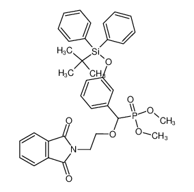 Dimethyl 1-(3-tert-butyldiphenylsilyloxyphenyl)-1-(2-phthalimidoethoxy)methylphosphonate CAS:298704-12-8 manufacturer & supplier