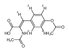 Z-3-(4-acetoxy-2,3,5,6-2H4-phenyl)-3-2H-2-acetylamino acrylic acid CAS:298704-26-4 manufacturer & supplier