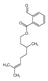 3,7-dimethyloct-6-enyl 2-formylbenzoate CAS:298712-21-7 manufacturer & supplier