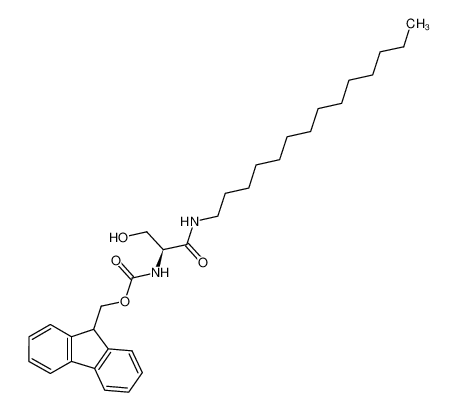 N-(9-Fluorenylmethyloxycarbonyl)-L-serine tetradecylamide CAS:298712-43-3 manufacturer & supplier