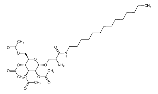 3-O-(2,3,4,6-tetra-O-acetyl-β-D-galactopyranosyl)-D-serine tetradecylamide CAS:298712-47-7 manufacturer & supplier