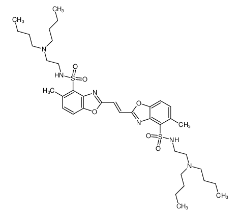 2,2'-(ethene-1,2-diyl)bis(N-(2-(dibutylamino)ethyl)-5-methylbenzo[d]oxazole-4-sulfonamide) CAS:2988-20-7 manufacturer & supplier