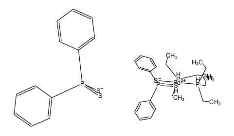 (diphenylphosphinodithioato)bis(triethylphosphine)palladium(II) diphenylphosphinodithioate CAS:29894-48-2 manufacturer & supplier