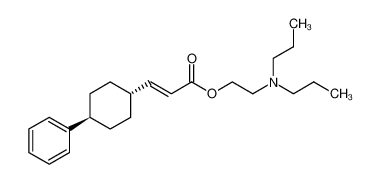 trans-4-Phenyl-cyclohexyl-acrylsaeure-(2-dipropylamino-ethylester) CAS:299-52-5 manufacturer & supplier