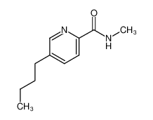 5-butyl-pyridine-2-carboxylic acid methylamide CAS:29901-66-4 manufacturer & supplier