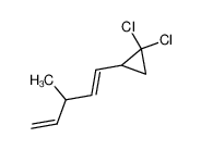 1,1-Dichloro-2-((E)-3-methyl-penta-1,4-dienyl)-cyclopropane CAS:29908-44-9 manufacturer & supplier