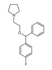 1-[2-(4-fluoro-benzhydryloxy)-ethyl]-pyrrolidine CAS:2991-04-0 manufacturer & supplier