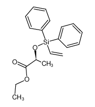 ethyl (S)-O-(diphenylvinylsilyl)lactate CAS:299159-66-3 manufacturer & supplier