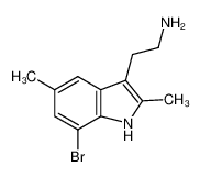 2-(7-bromo-2,5-dimethyl-1H-indol-3-yl)ethan-1-amine CAS:299163-59-0 manufacturer & supplier