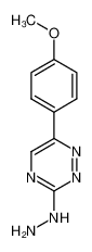 3-hydrazino-6-(4-methoxyphenyl)-1,2,4-triazine CAS:299167-02-5 manufacturer & supplier