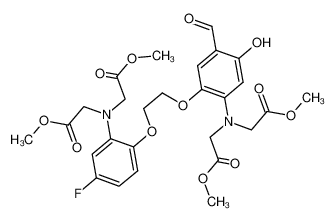 [(2-{2-[2-(Bis-methoxycarbonylmethyl-amino)-4-fluoro-phenoxy]-ethoxy}-4-formyl-5-hydroxy-phenyl)-methoxycarbonylmethyl-amino]-acetic acid methyl ester CAS:299172-07-9 manufacturer & supplier