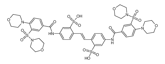 2,2'-[(E)-1,2-ethenediyl]bis[5-[[4-(4-morpholinyl)-3-(4-morpholinylsulfonyl)benzoyl]amino]benzenesulfonic acid] CAS:299181-12-7 manufacturer & supplier