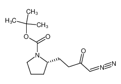 tert-butyl (2S)-2-(4-diazo-3-oxobutyl)-1-pyrrolidinecarboxylate CAS:299182-20-0 manufacturer & supplier