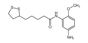 N-(5-Amino-2-methoxyphenyl)-5-(1,2-dithiolan-3-yl)pentanamide CAS:299189-22-3 manufacturer & supplier