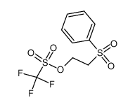 2-(phenylsulfonyl)ethyl trifluoromethanesulfonate CAS:299196-96-6 manufacturer & supplier