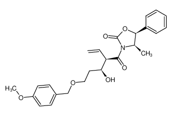 (4R,5S)-3-[(2R,3S)-3-Hydroxy-5-(4-methoxy-benzyloxy)-2-vinyl-pentanoyl]-4-methyl-5-phenyl-oxazolidin-2-one CAS:299204-06-1 manufacturer & supplier