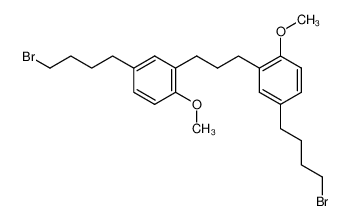 1,1'-(1,3-propanediyl)bis[5-(4-bromobutyl)-2-methoxybenzene] CAS:299205-81-5 manufacturer & supplier