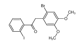 2-(2-bromo-4,5-dimethoxy)-1-(2-iodophenyl)ethanone CAS:299215-95-5 manufacturer & supplier