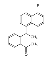 o-[α-5-Fluor-1-naphthyl-ethyl]-acetophenon CAS:2994-51-6 manufacturer & supplier