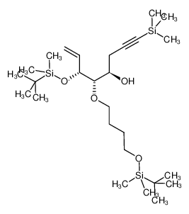 (4R,5S,6R)-6-(tert-Butyl-dimethyl-silanyloxy)-5-[4-(tert-butyl-dimethyl-silanyloxy)-butoxy]-1-trimethylsilanyl-oct-7-en-1-yn-4-ol CAS:299411-12-4 manufacturer & supplier